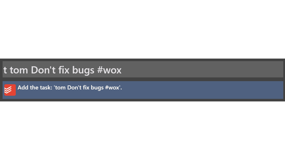  Wox.Plugin.Todoist